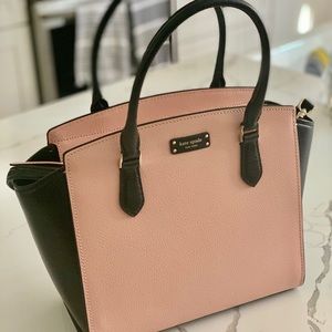 Kate Spade Pink and Black Tote